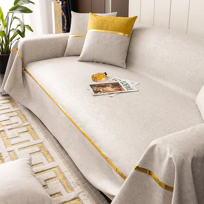 EIFLOY-Patchwork Waterproof Covers for Sofas, 1, 2, 3, 4 Seater, Couch Slipcover, Armchair Towel, Furniture Protector for Pets